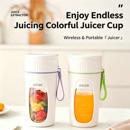 Portable Rechargeable Juicer Small Fruit Juice Cup Multifunctional Juicer for Students and Home Use