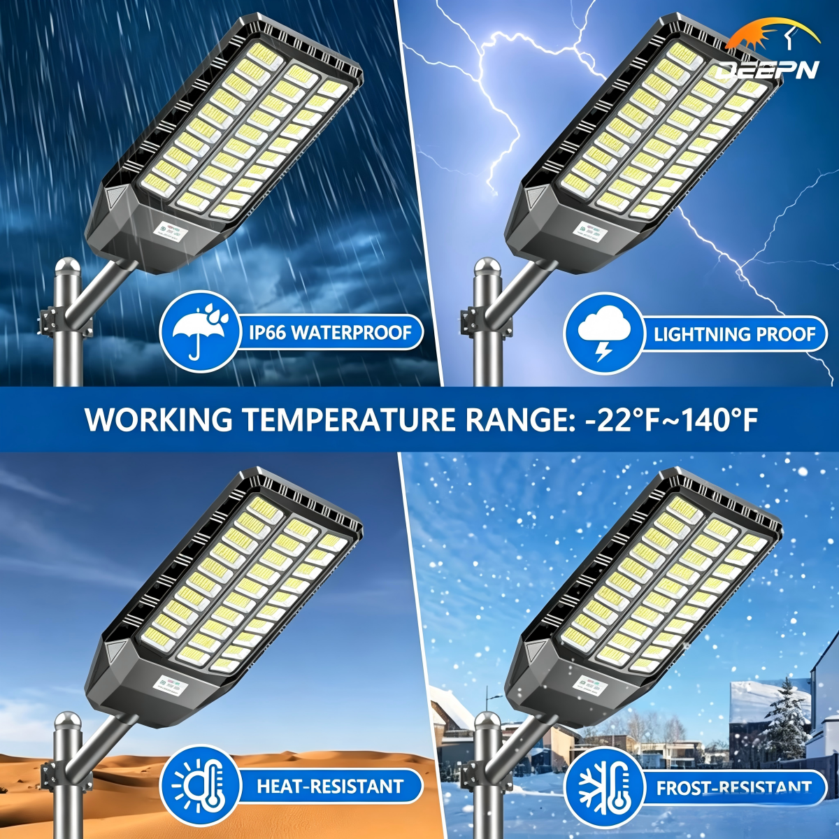 ⏰Last Day Promotion 50% OFF - Ultra Bright Solar Led Street Light System
