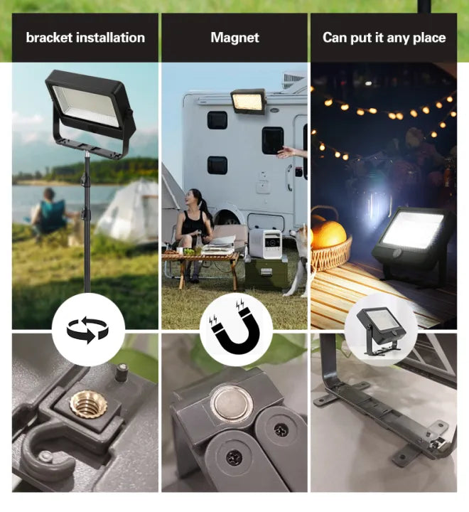 Portable Solar Flood Light