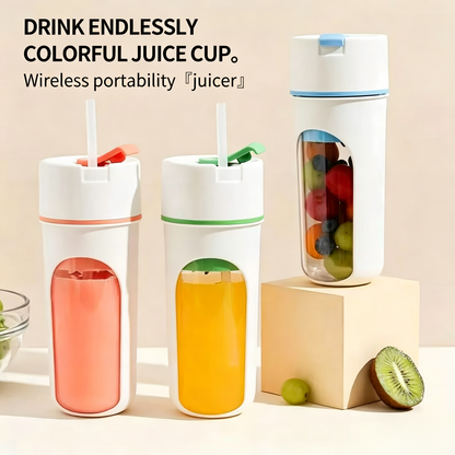 Portable Rechargeable Juicer Small Fruit Juice Cup Multifunctional Juicer for Students and Home Use